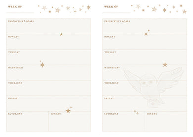 Harry Potter: Welcome to Hogwarts Planner Notebook Collection (Set of 3) inside page 5