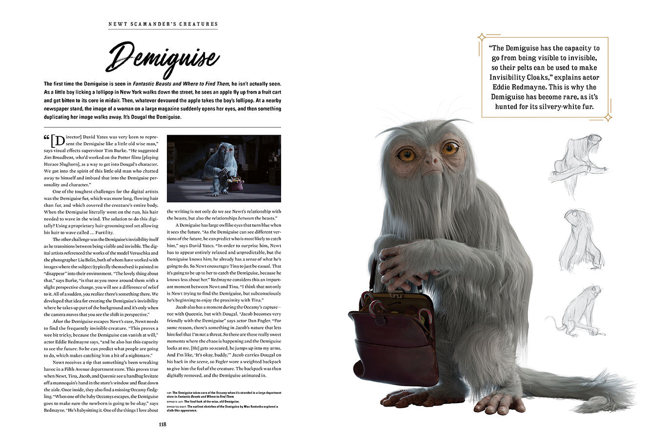 Harry Potter: Creatures of the Wizarding World inside page 6
