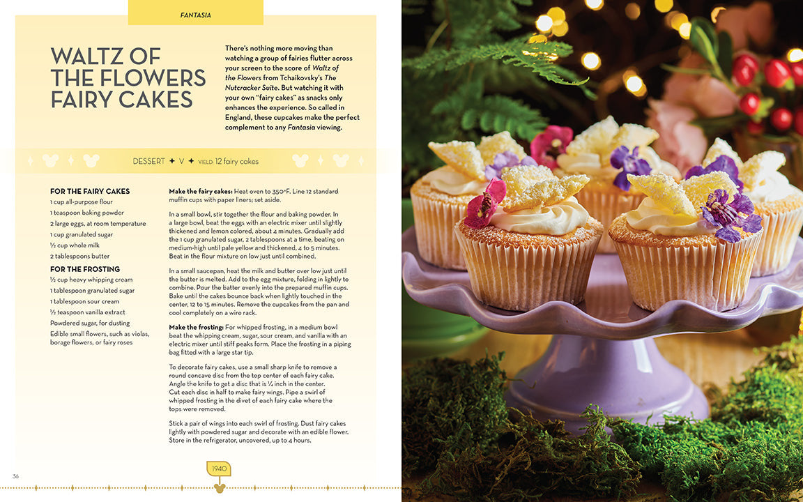 Disney: Cooking with Magic: A Century of Recipes inside page 2
