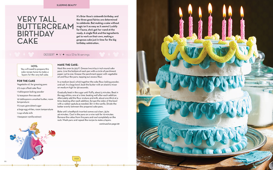 Disney: Cooking with Magic: A Century of Recipes inside page 4