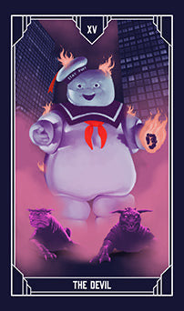 Ghostbusters Tarot Deck and Guidebook inside page 3