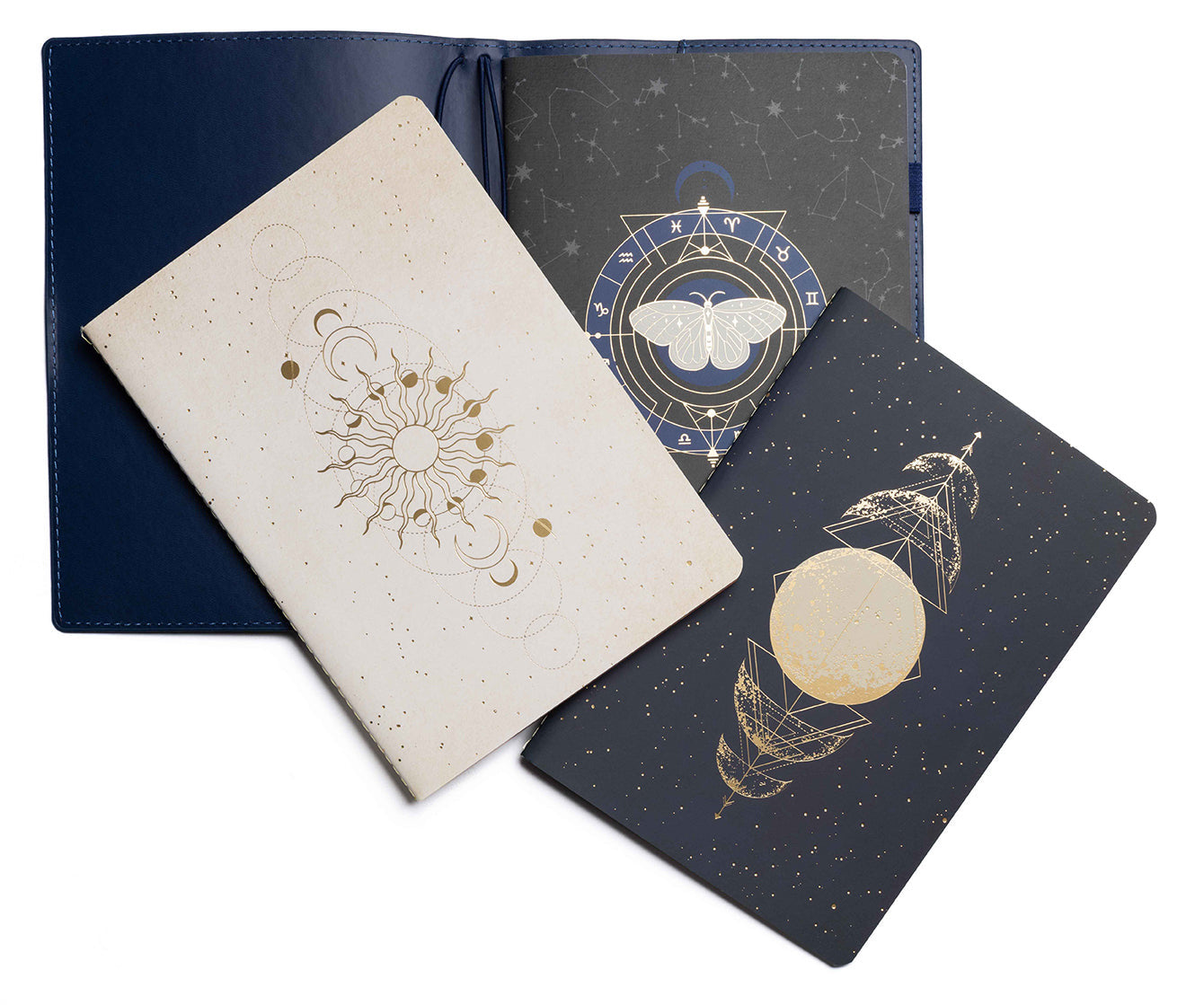 Sun Moon Rising Astrology Notebook Set inside page 1