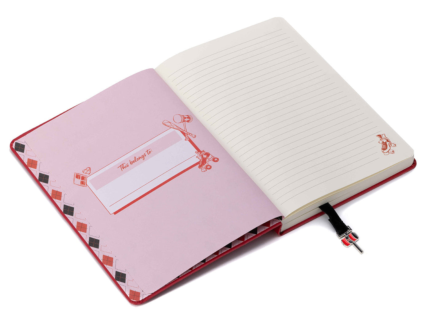 DC: Harley Quinn Journal with Ribbon Charm inside page 4