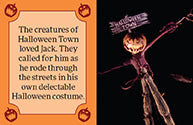 Nightmare Before Christmas: The Tiny Book of Jack Skellington inside page 1