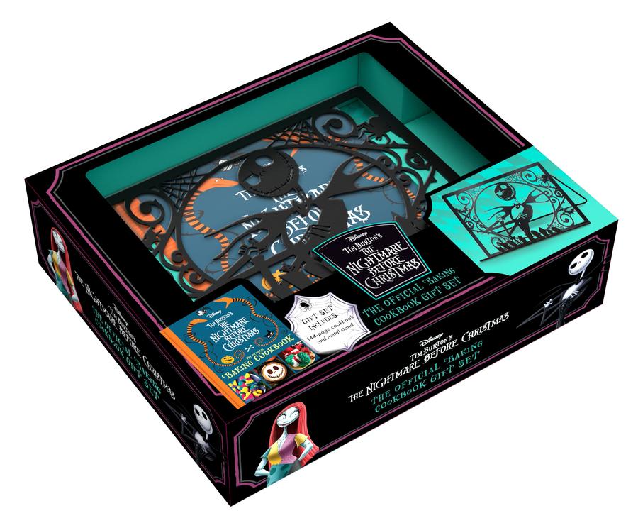 Tim Burton's The Nightmare Before Christmas: The Official Baking Cookbook Gift Set-Film/ television/ radio and performing arts-買書書 BuyBookBook
