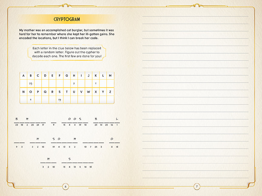 June's Journey: The Interactive Detective's Diary inside page 3