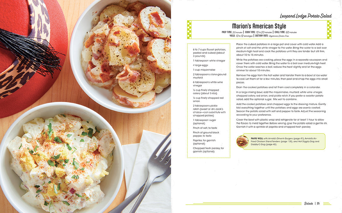 Happy Days: The Official Cookbook inside page 2