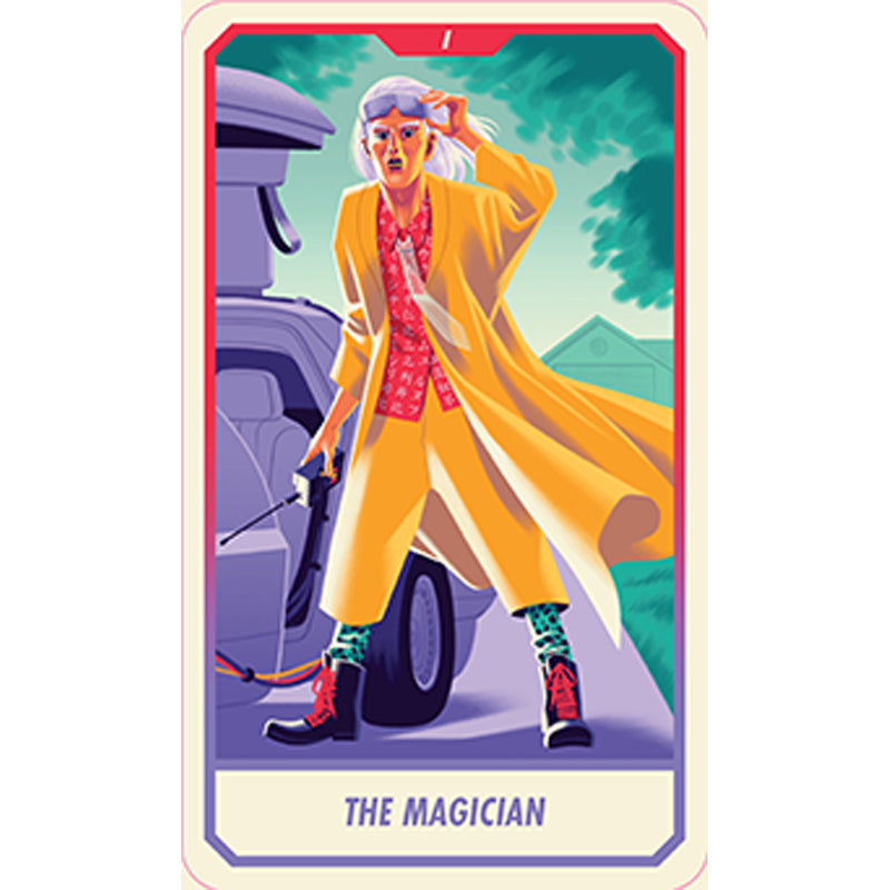 Back to the Future Tarot Deck and Guidebook inside page 4