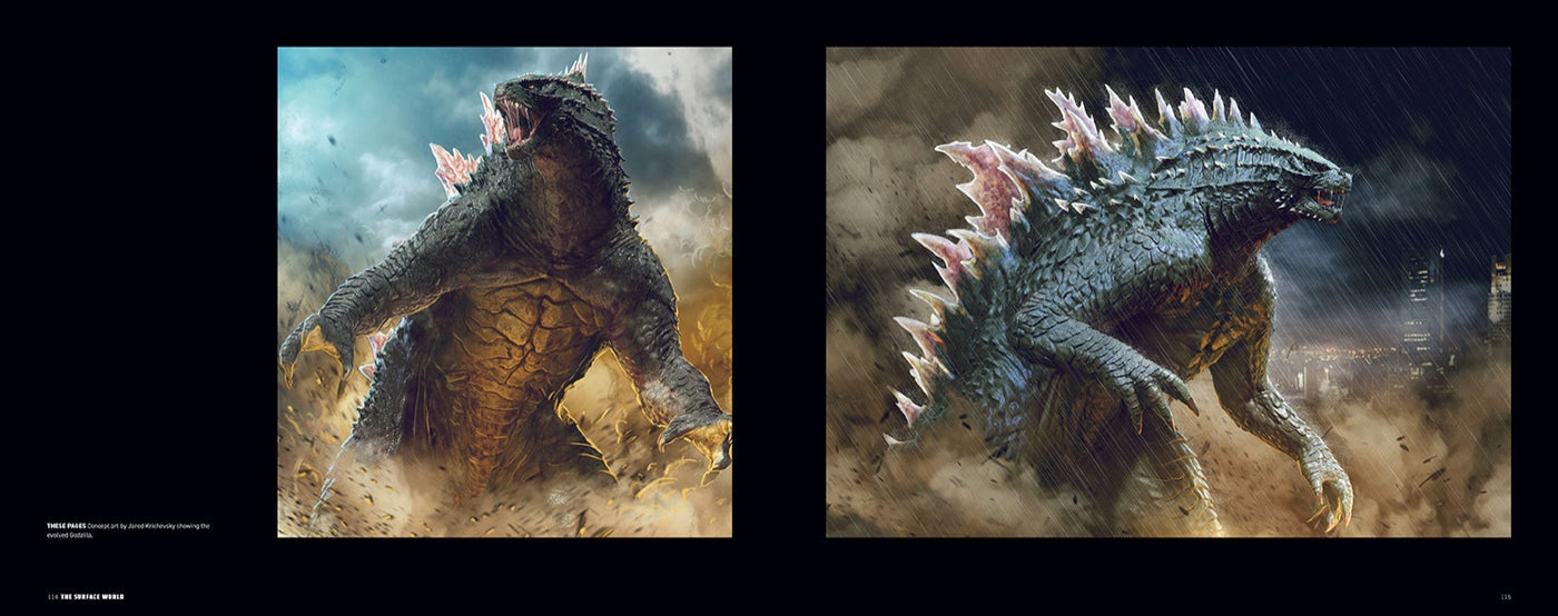 Art of Godzilla x Kong: The New Empire inside page 4