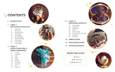 Harry Potter: The Official Book of Crochet Amigurumi inside page 1