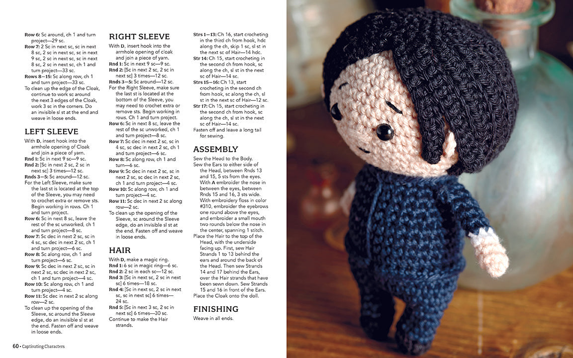 Harry Potter: The Official Book of Crochet Amigurumi inside page 5