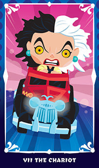 Funko: Disney Villains Tarot Deck and Guidebook inside page 2