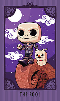 Funko: The Nightmare Before Christmas Tarot Deck and Guidebook inside page 1