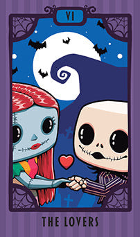 Funko: The Nightmare Before Christmas Tarot Deck and Guidebook inside page 4