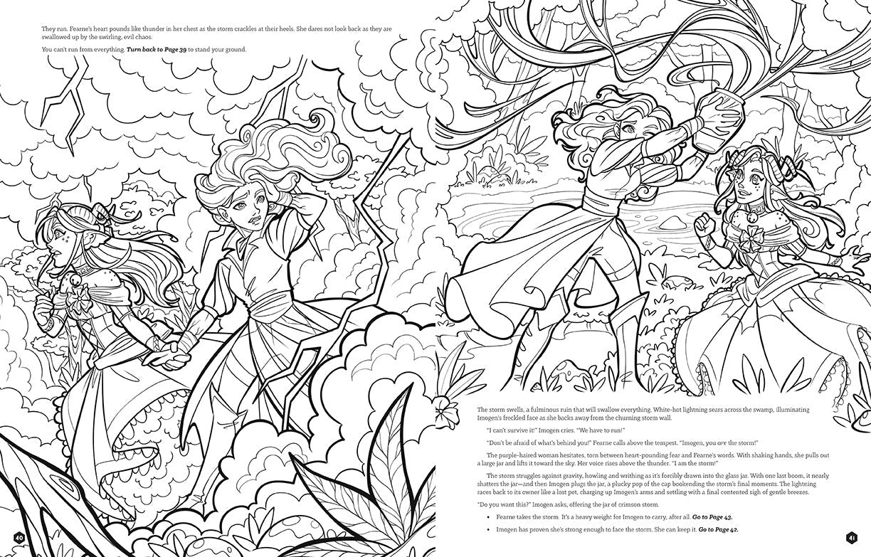 Critical Role: Fearne Calloway's Fey Fantasy inside page 6