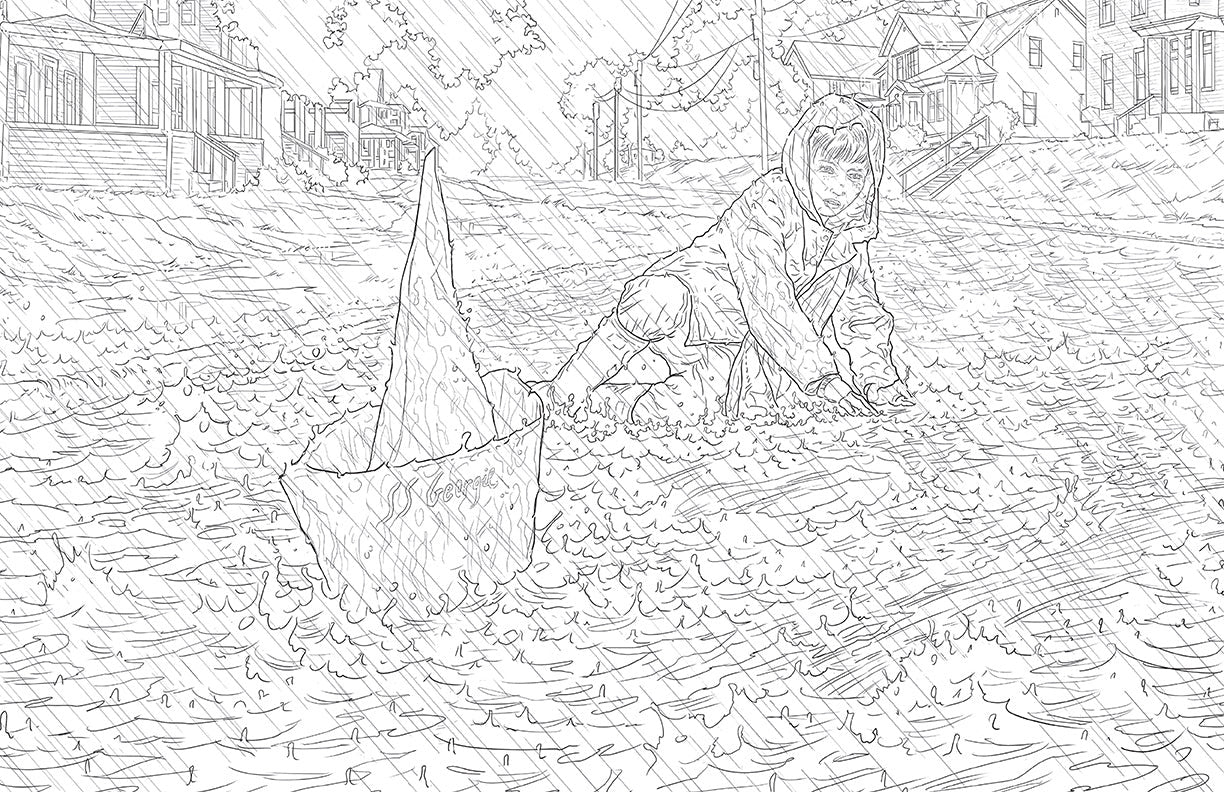 IT: The Official Coloring Book inside page 1