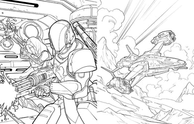 Destiny: The Official Coloring Book Vol. 2 inside page 1