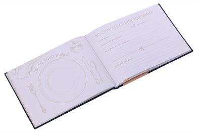 Dinner Party Guest Book inside page 2