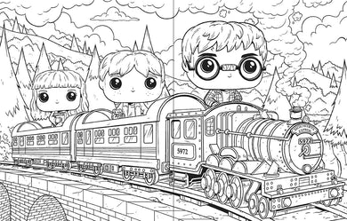 Official Funko Pop! Harry Potter Coloring Book inside page 1