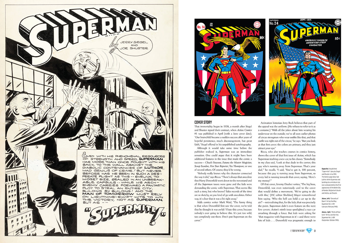 Superman: The Definitive History inside page 6
