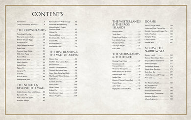 Official Westeros Cookbook and Apron Gift Set inside page 3