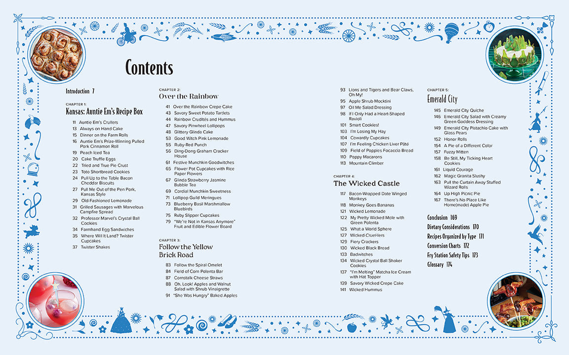 Wizard of Oz: The Official Cookbook inside page 1