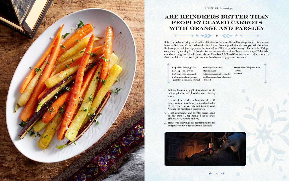 Disney Frozen: The Official Cookbook inside page 4