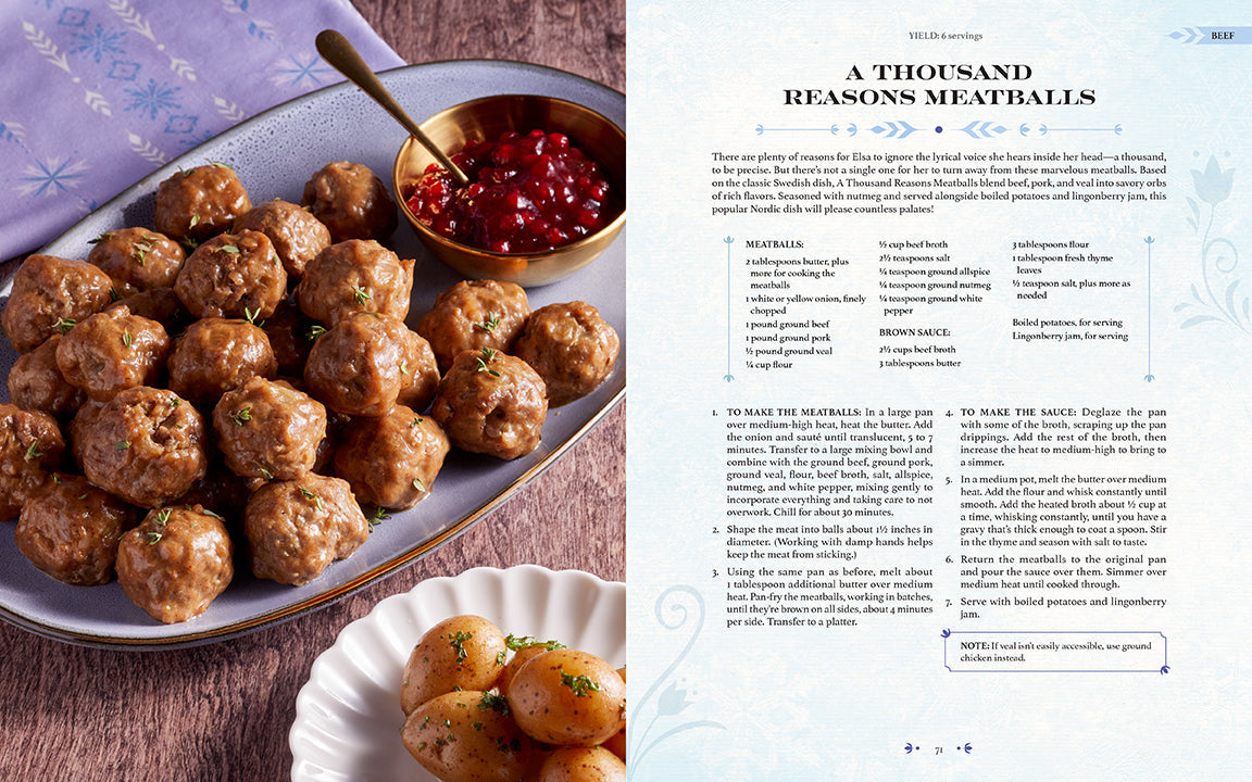 Disney Frozen: The Official Cookbook inside page 8