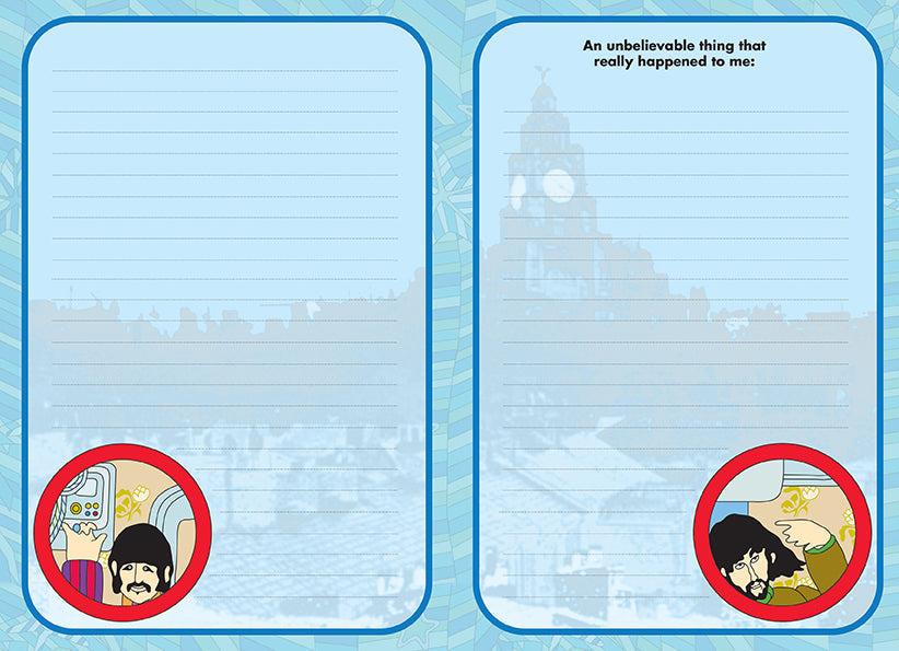 Beatles Yellow Submarine: A Lyrical Journal inside page 2