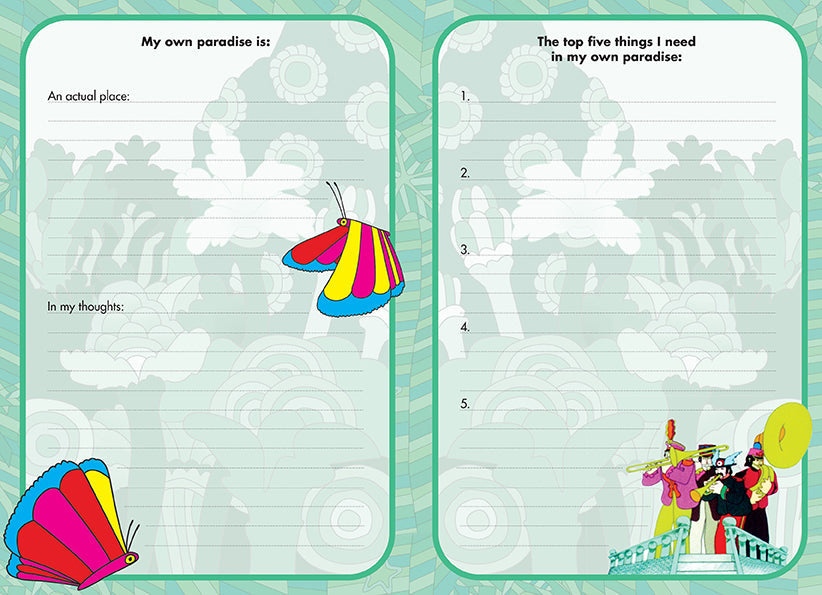 Beatles Yellow Submarine: A Lyrical Journal inside page 4