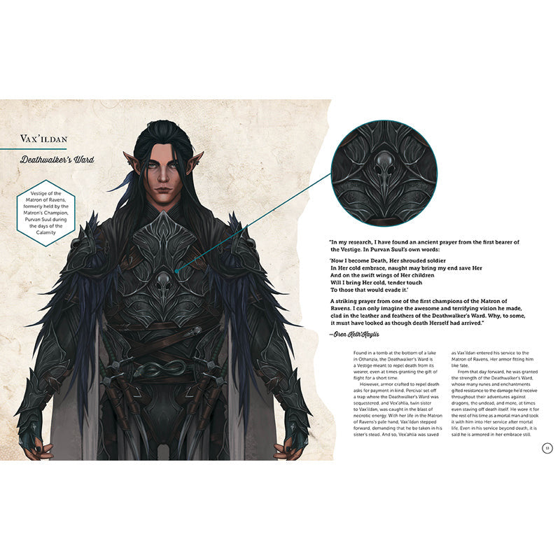 Critical Role: The Armory of Heroes inside page 3