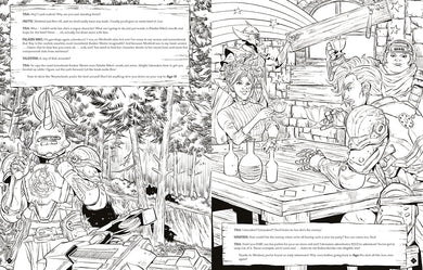 Tiny Tina's Wonderlands: A Bunkers & Badasses Coloring Adventure inside page 3