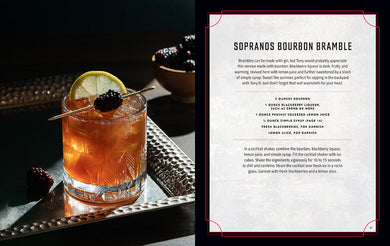 Sopranos: The Official Cocktail Book inside page 4