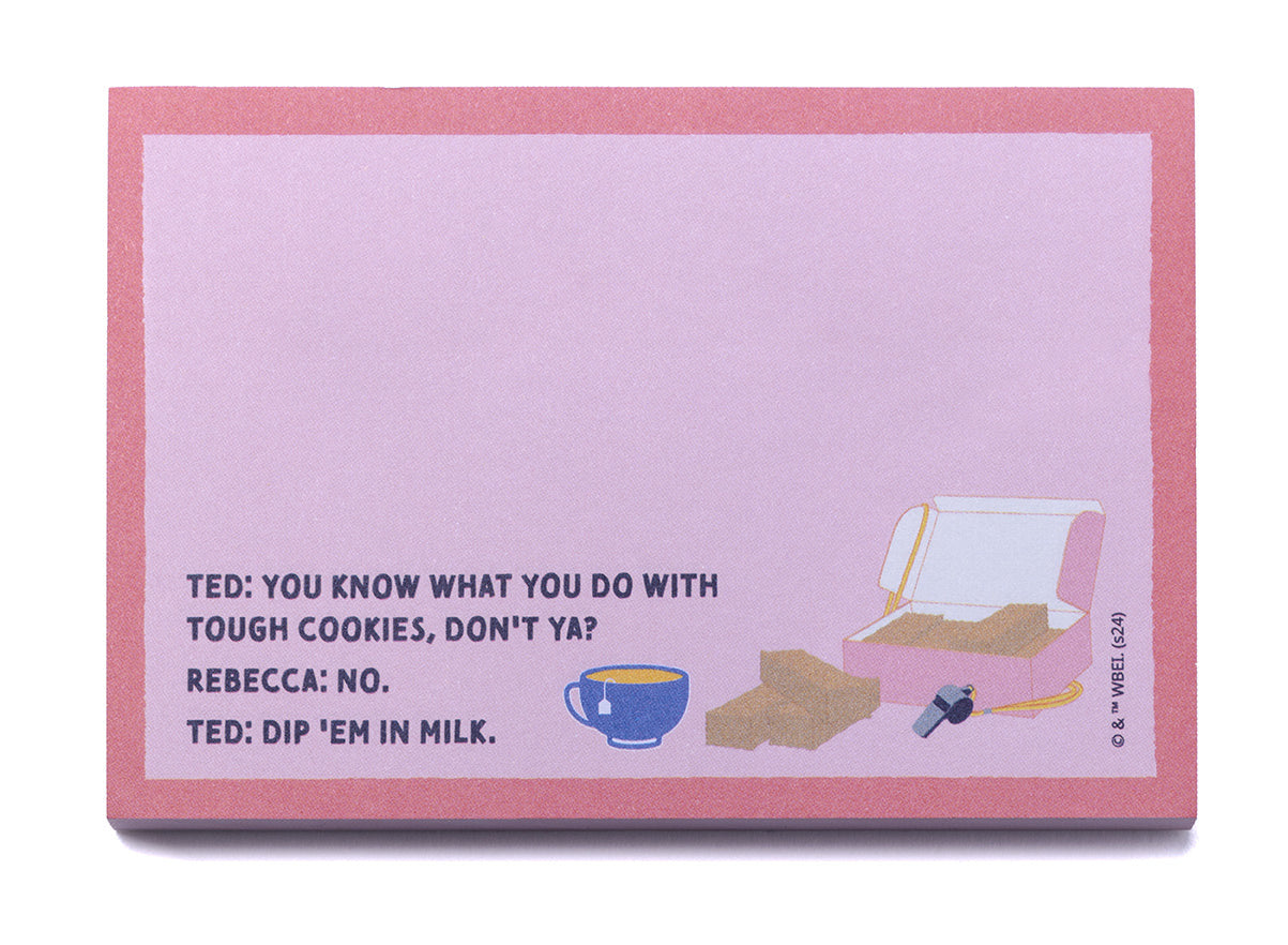 Ted Lasso: Biscuits with the Boss Scented Eraser & Sticky Notepad Set inside page 2