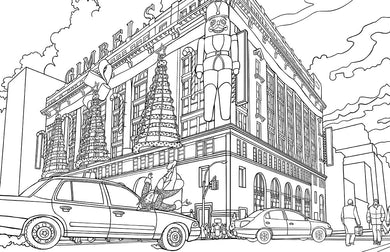 Elf: The Official Coloring Book inside page 4