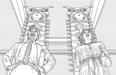 Beetlejuice: The Official Coloring Book inside page 1