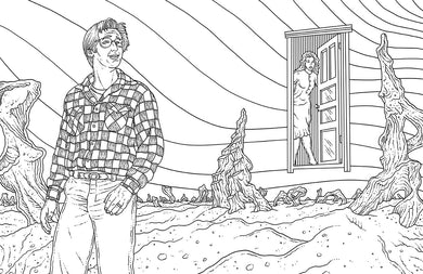 Beetlejuice: The Official Coloring Book inside page 4