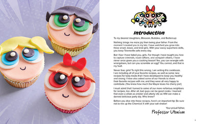 Powerpuff Girls: The Official Cookbook inside page 1