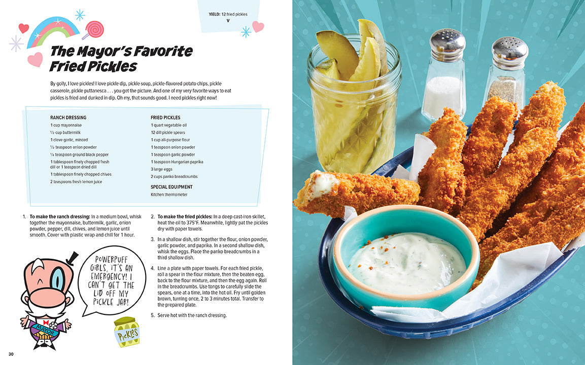 Powerpuff Girls: The Official Cookbook inside page 2