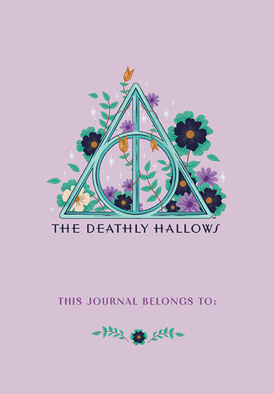 Harry Potter: Deathly Hallows Embroidered Journal inside page 1
