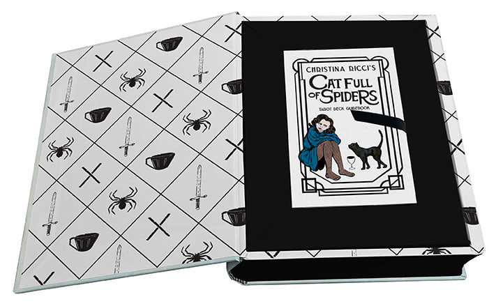 Christina Ricci's Cat Full of Spiders Tarot Deck and Guidebook inside page 1