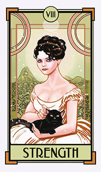 Christina Ricci's Cat Full of Spiders Tarot Deck and Guidebook inside page 5