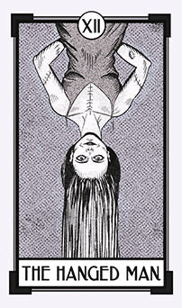 Christina Ricci's Cat Full of Spiders Tarot Deck and Guidebook inside page 7