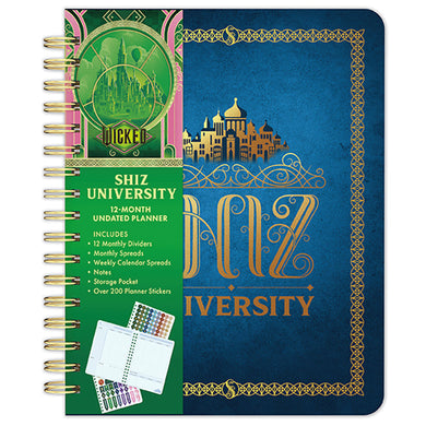 Gershwin: Shiz University 12-Month Undated Planner inside page 5