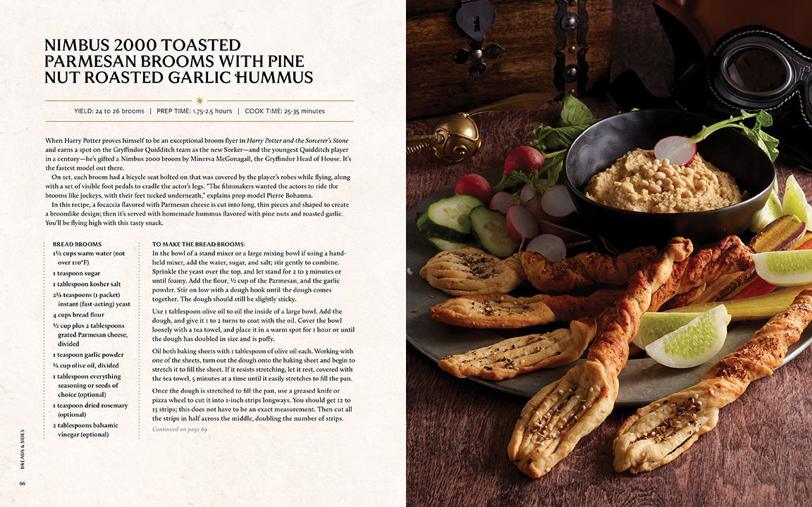 Harry Potter and Fantastic Beasts: Official Wizarding World Cookbook Gift Set inside page 4