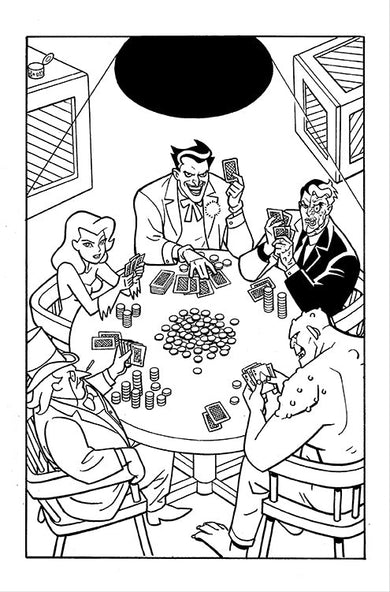 Batman: The Animated Series: Official Coloring Book inside page 3