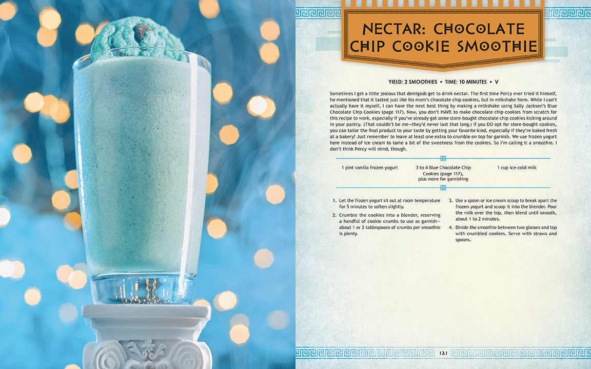 Percy Jackson: The Official Cookbook inside page 4