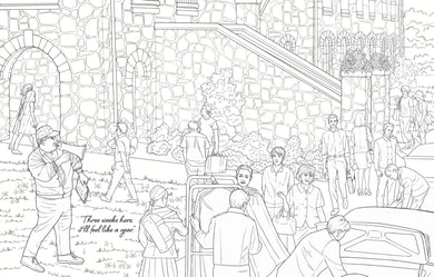 Dirty Dancing: The Official Coloring Book inside page 1