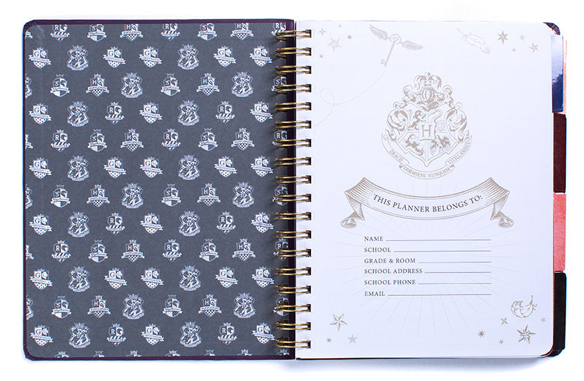 Harry Potter: Hogwarts Teacher's 12-Month Undated Planner inside page 3