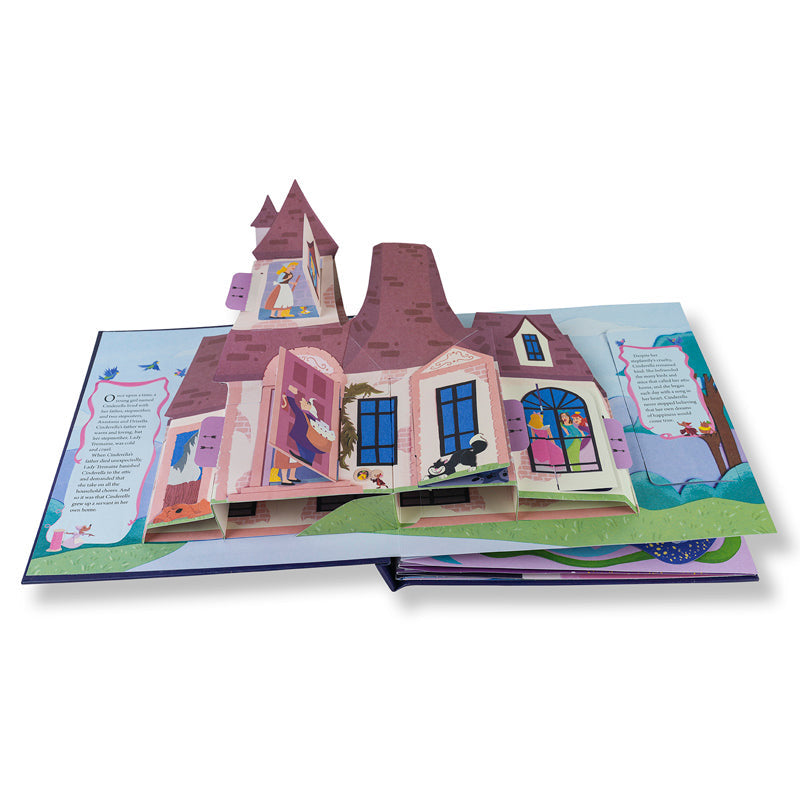 Disney Cinderella pop-up book inside page 4